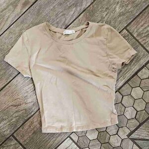 Casual Tan Women's Top
